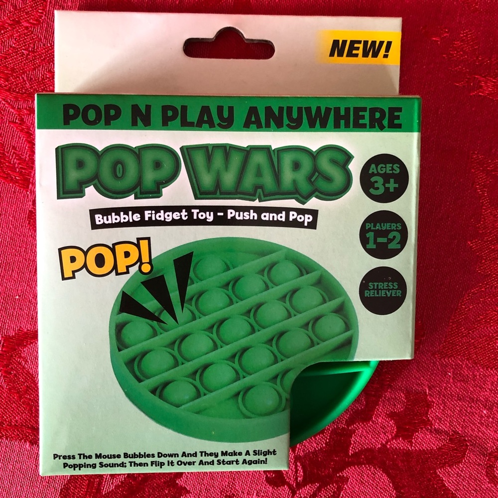 ☀️ 3$10 Green Pop Wars game and stress reliever (see description)